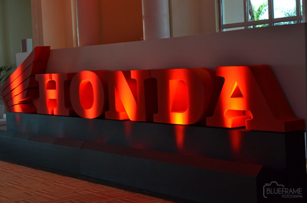 Fotografia evento Honda no Royal Palm Plaza